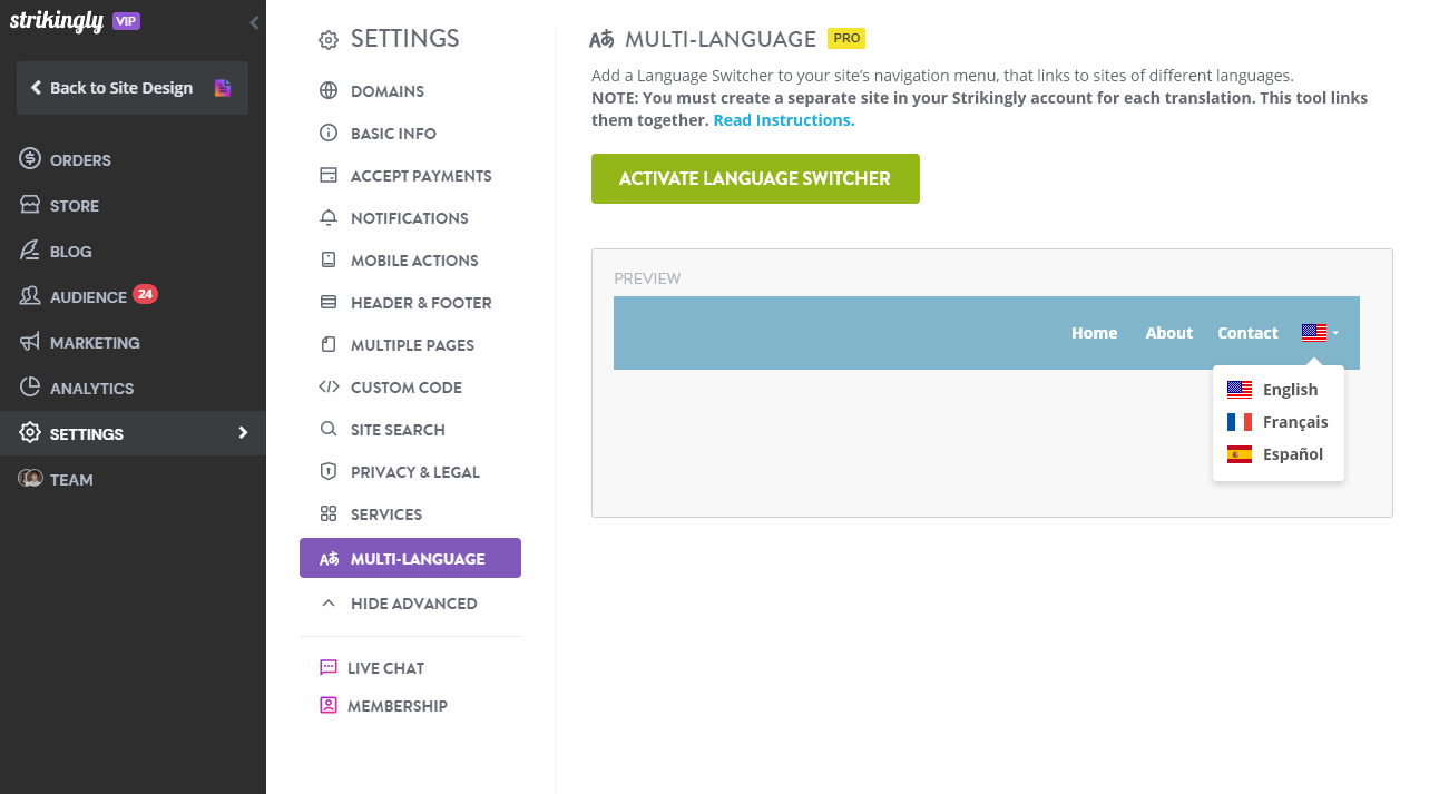 multi-language-web-store multi-language-web-store